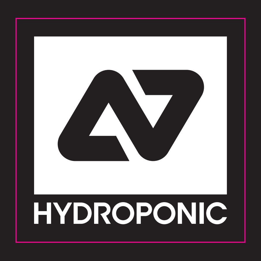 Levně Hydroponic - Logo Sticker White - Samolepka