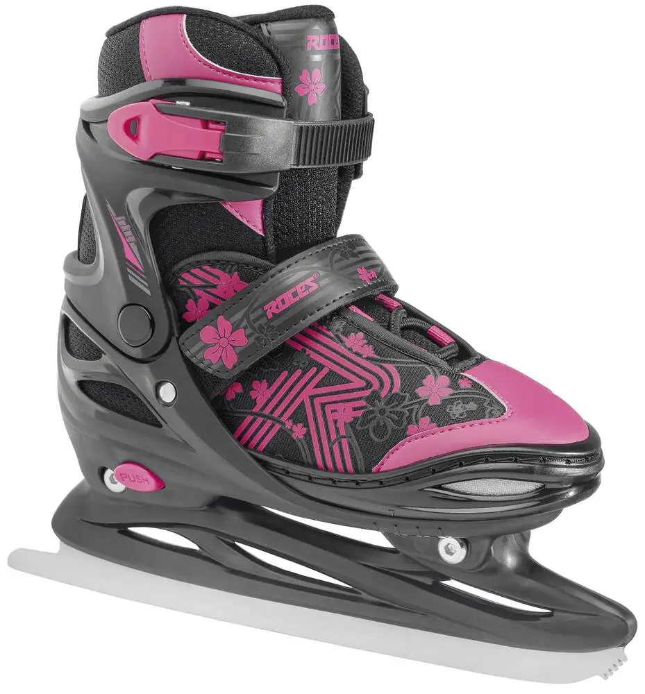 Levně Roces - Jokey 3.0 Black/Pink - roztahovací brusle
