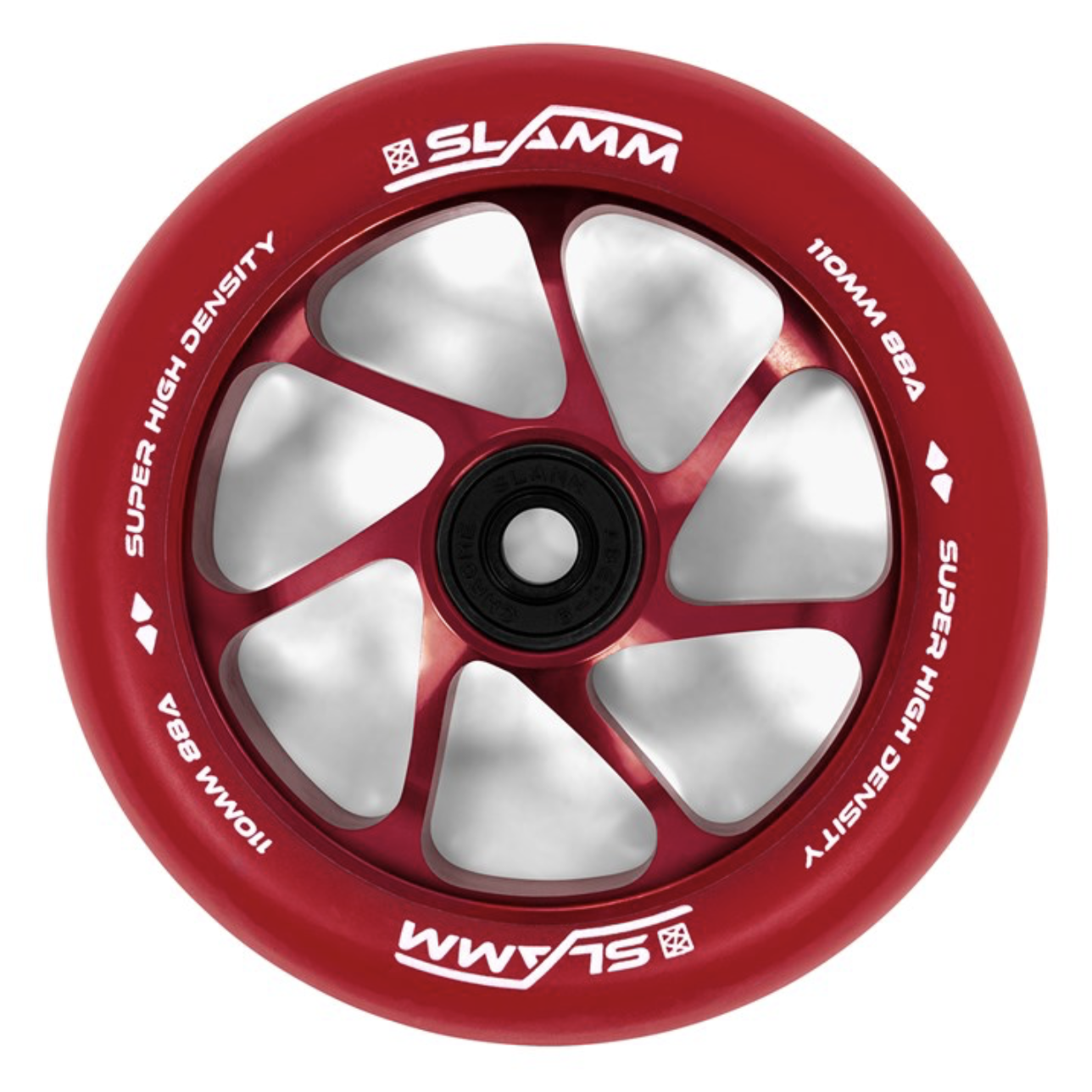 Levně Slamm - Team Wheels - 110 mm - Red - kolečko 1ks