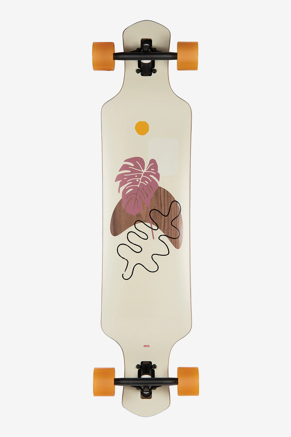 Levně Globe - Geminon 40" Walnut/Monstera - longboard