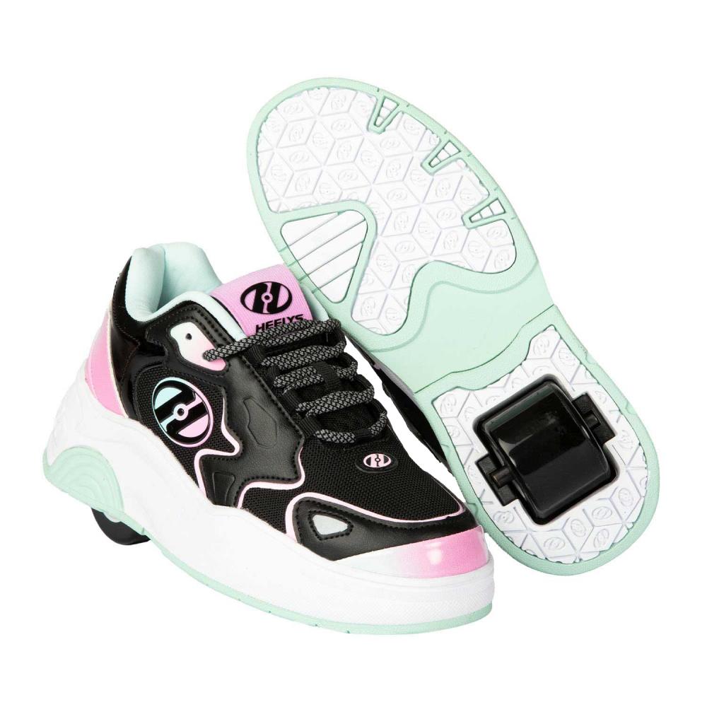 Levně Heelys - Mega Pro - Black/Pink/Blue - koloboty