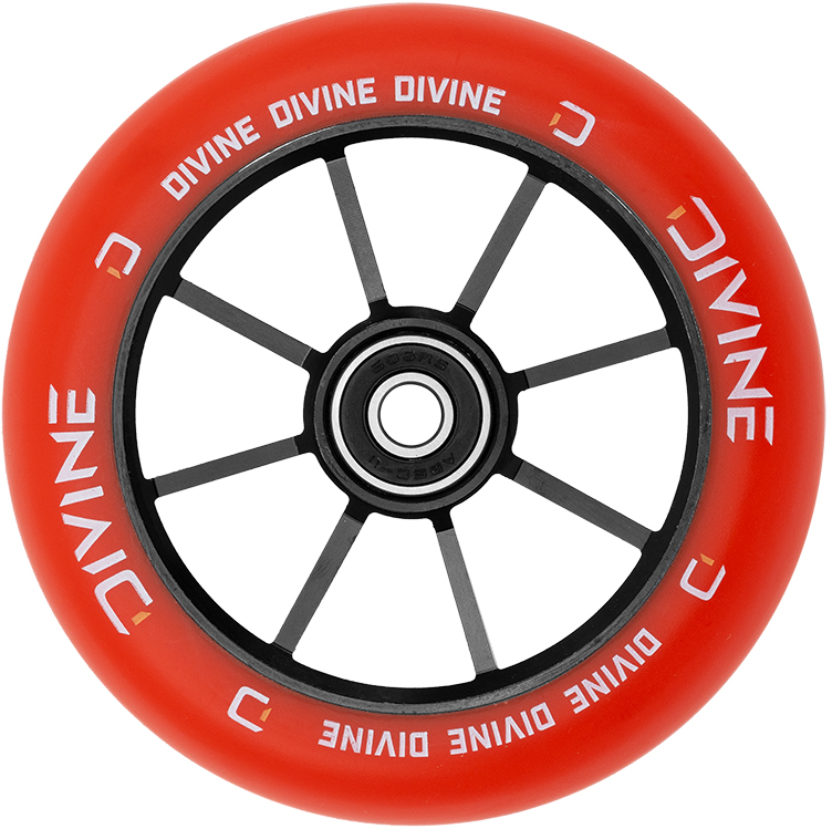 Levně Divine - Kolečko Spoked 110mm červené