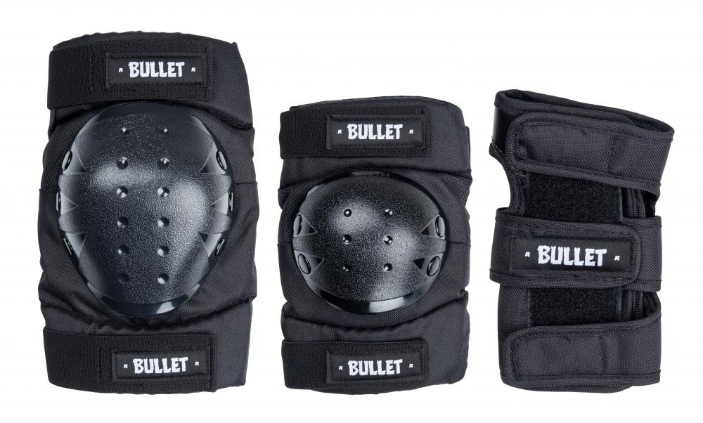 Levně Bullet - Triple Pad Set Black -Sada chráničů pro dospělé