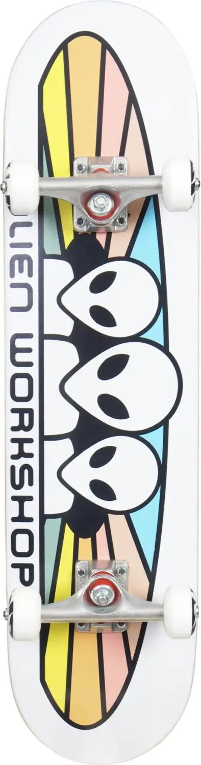 Levně Alien Workshop - Spectrum 7,75" White/Red/Yellow - skateboard