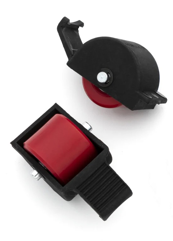 Breezy Rollers - Sada náhradních koleček - Black/Red