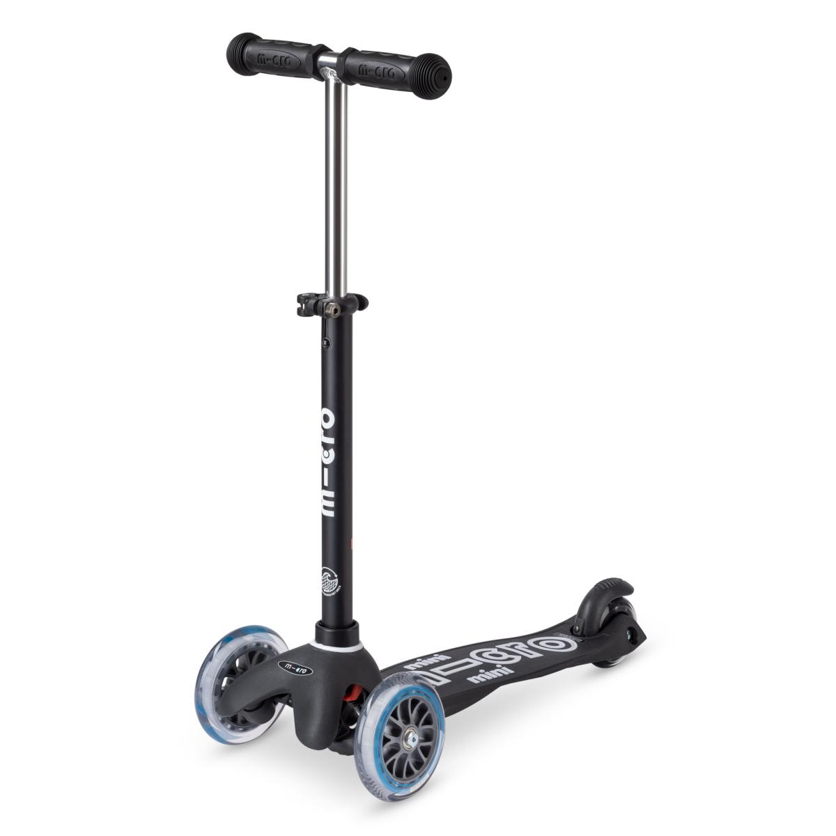 Levně Micro - Mini Deluxe ECO - Black - Dětská koloběžka