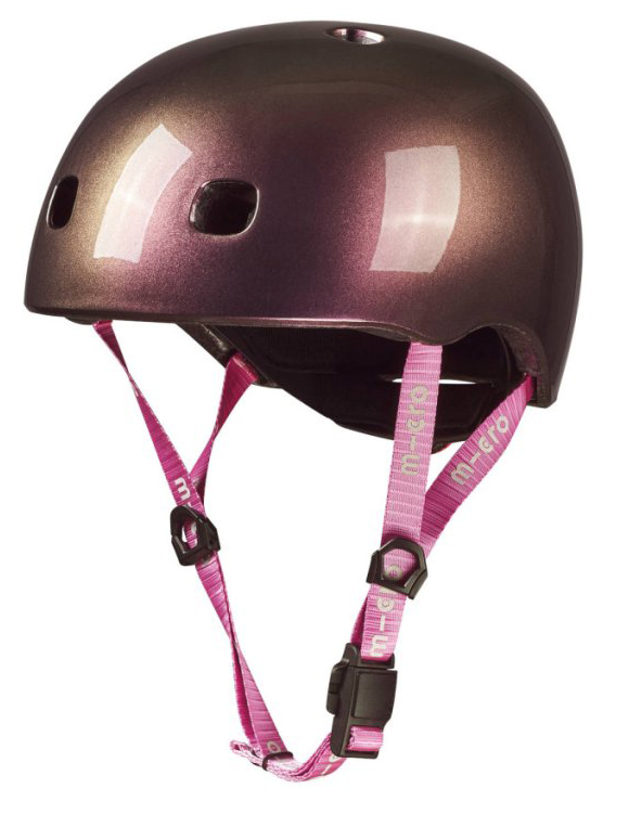 Levně Micro - Neochrome Pink LED - Dětská helma