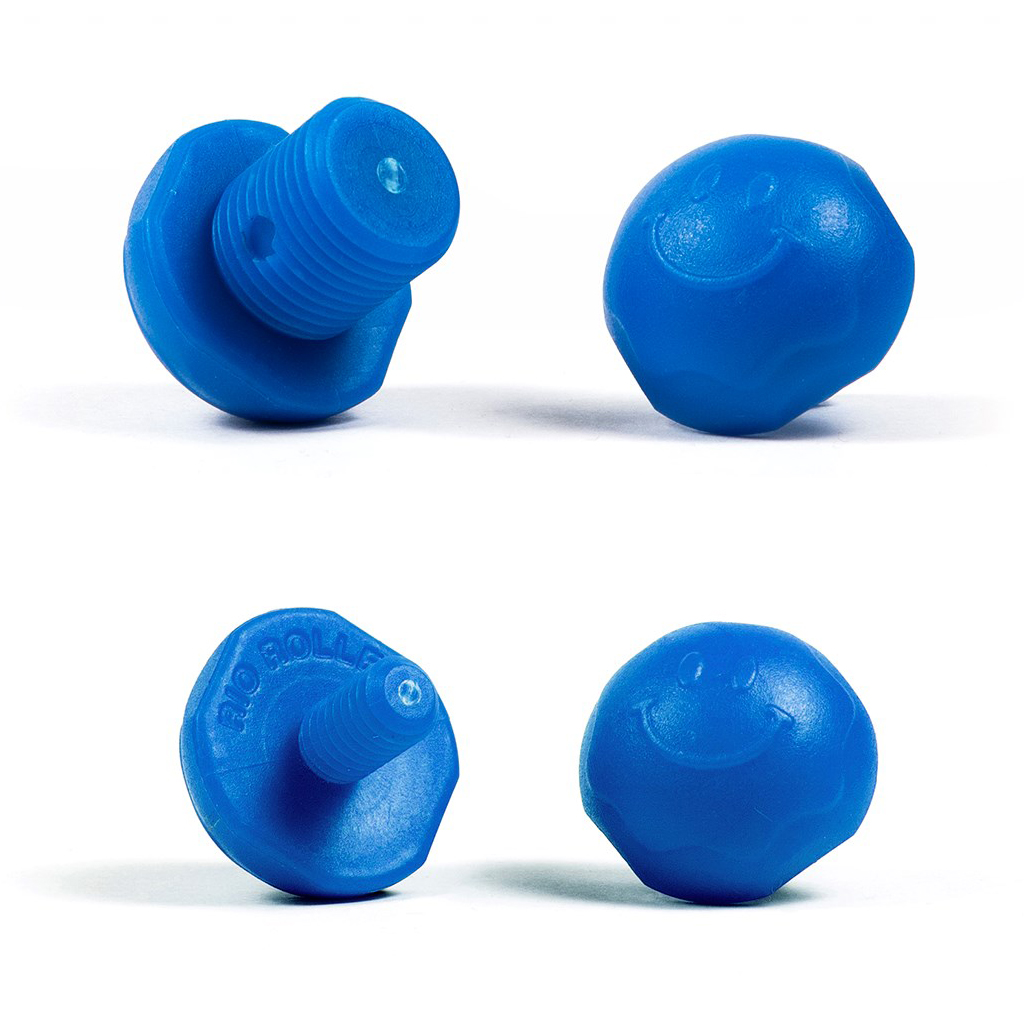 Levně Rio Roller - Jam Plugs Blue 5/16" a 5/8" - taneční špunty na trekové brusle (2ks)