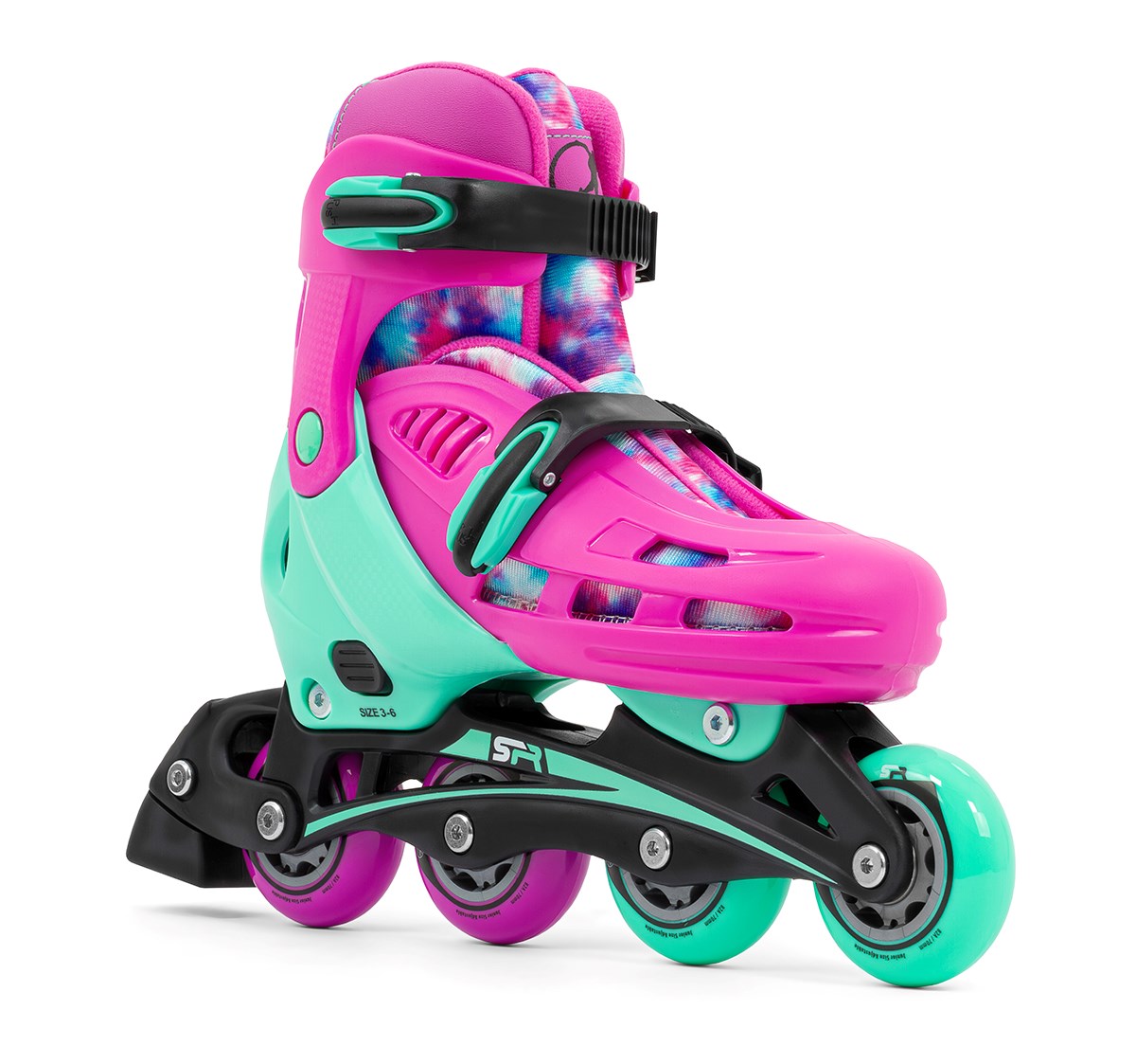 Levně SFR - Cyclone II Adjustable Tie-Dye - nastavitelné in-line brusle
