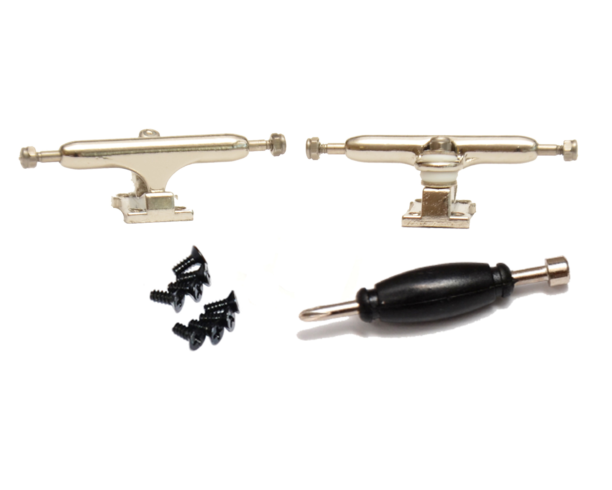 Levně FBS Trucky Solid axle 32mm Chrom - Trucky na fingerboard