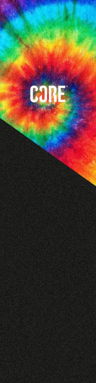 Levně CORE - Split Tie Dye - Griptape na freestyle koloběžky