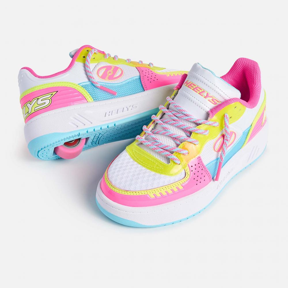 Levně Heelys - Rezerve FN - Wht/N.Pink/Aqua/O.Yllw - koloboty