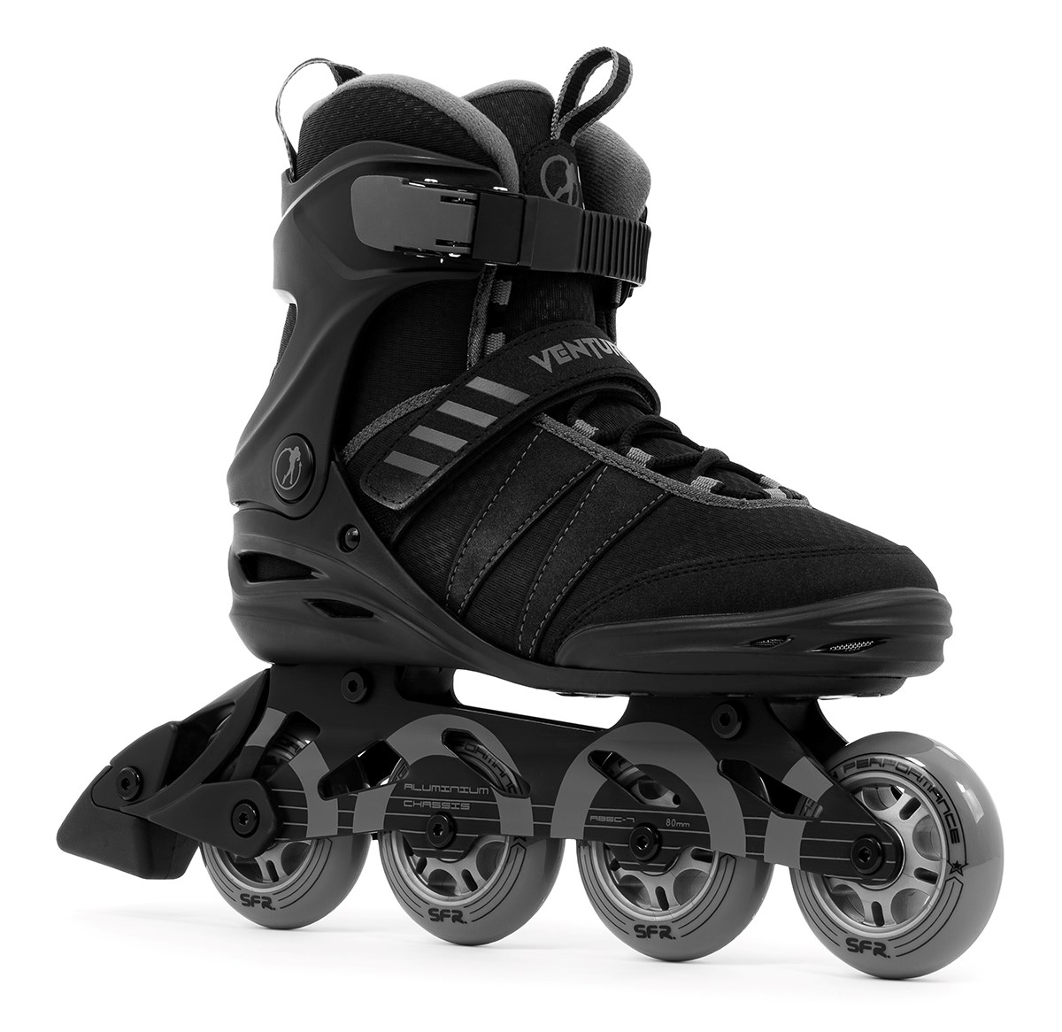 Levně SFR - Venture Pro Black - inline kolečkové brusle