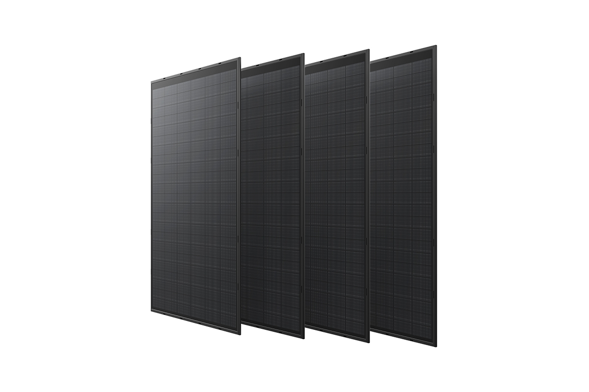 Levně EcoFlow - sada čtyř 250W rigidních solárních panelů