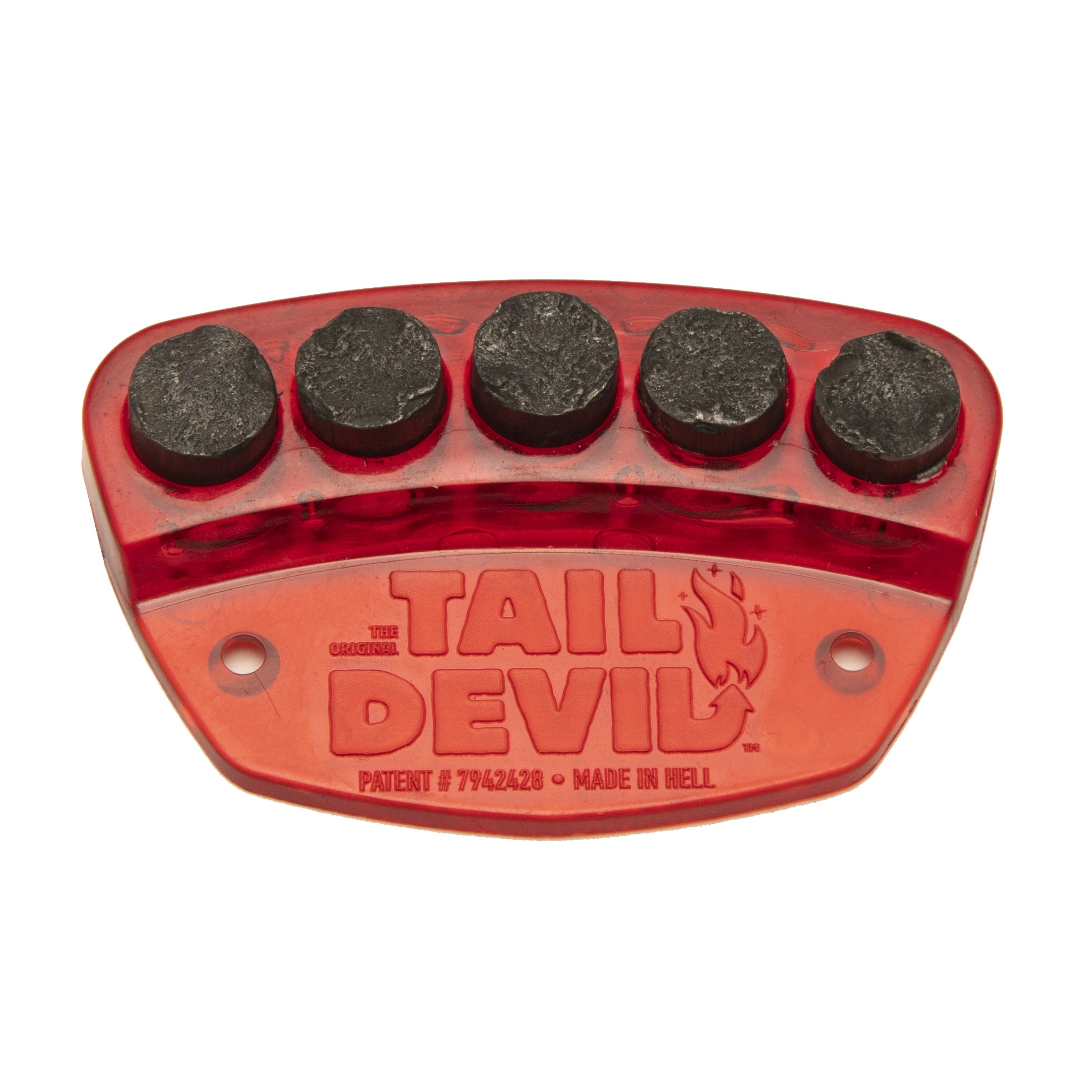 Levně Tail Devil - Spark Plate Red - Jiskřič na tail skateboardu