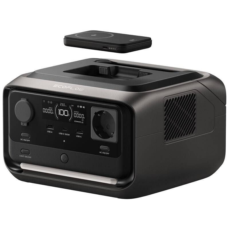 EcoFlow - RIVER 3 Plus Wireless - bateriová stanice