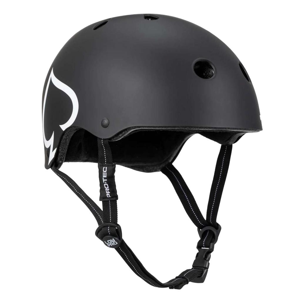 Levně Pro-Tec - Low Pro - Black - helma