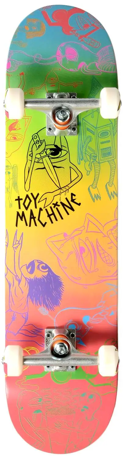 Toy Machine - Sect Characaters Ii 8" red - skateboard