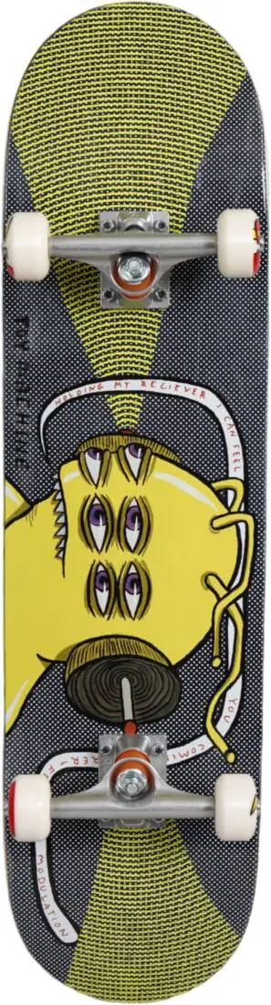 Toy Machine - Frequency Mod 8.25" Grey - skateboard