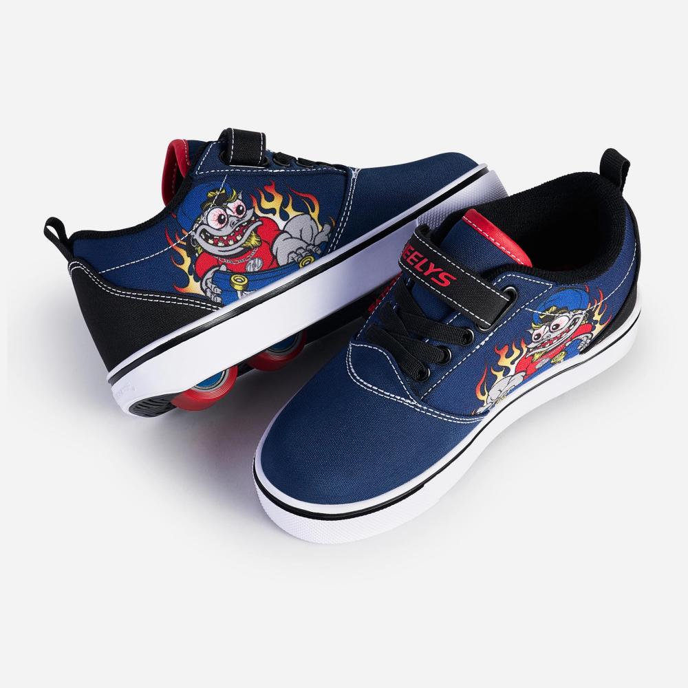 Levně Heelys - Pro 20 Prints X2 - Navy/Red - koloboty