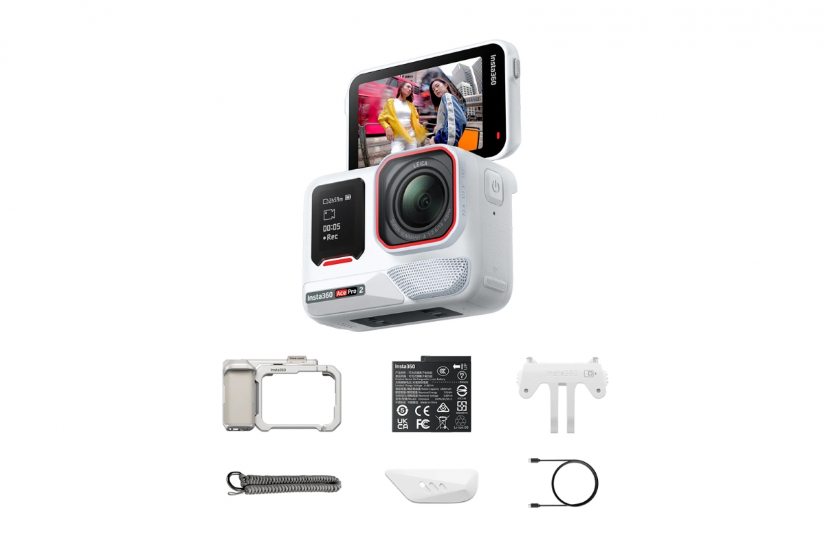 Insta360 - Ace Pro 2 Xplorer bundle (bílá) - Akční kamera