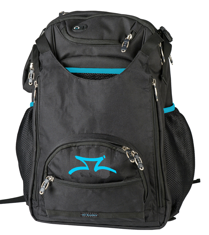 Levně AO - Transit Backpack Black/Turquoise - batoh