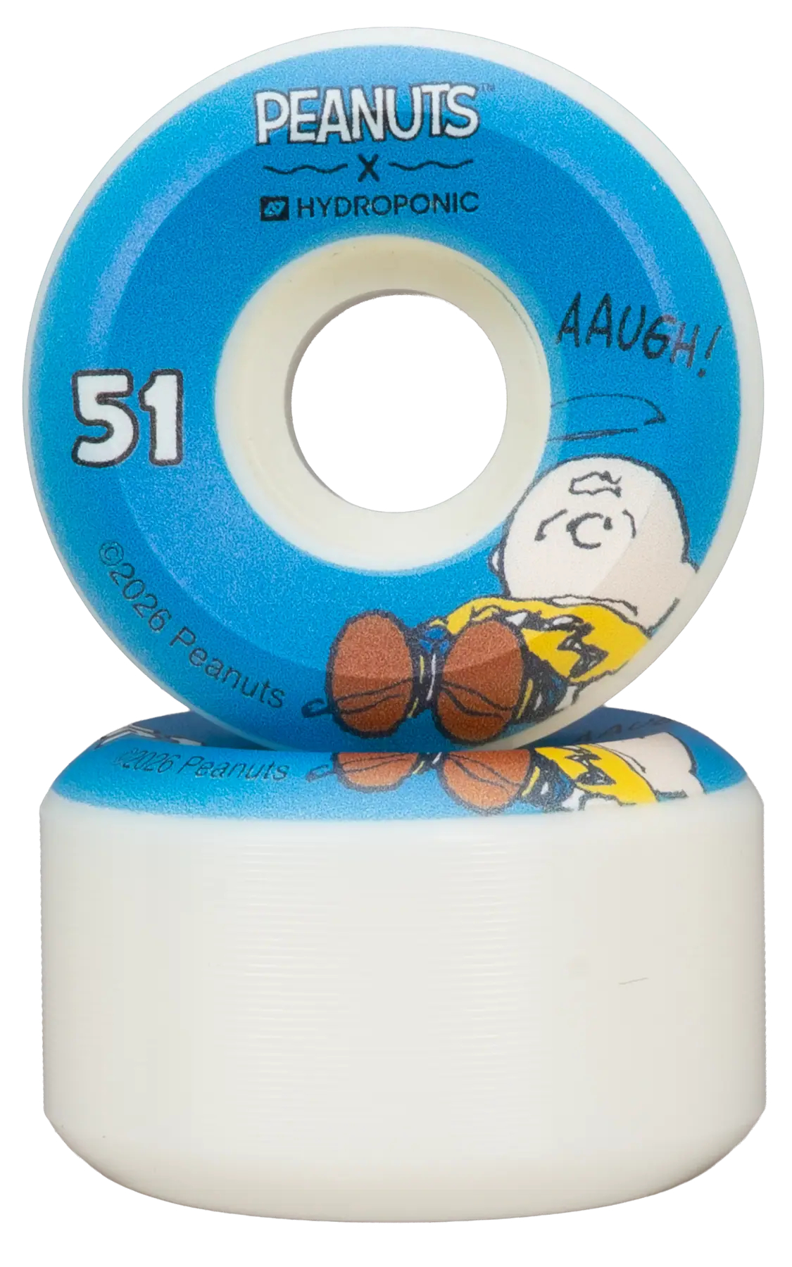 Hydroponic - Peanuts 51 mm - Charlie Brown - skateboardová kolečka