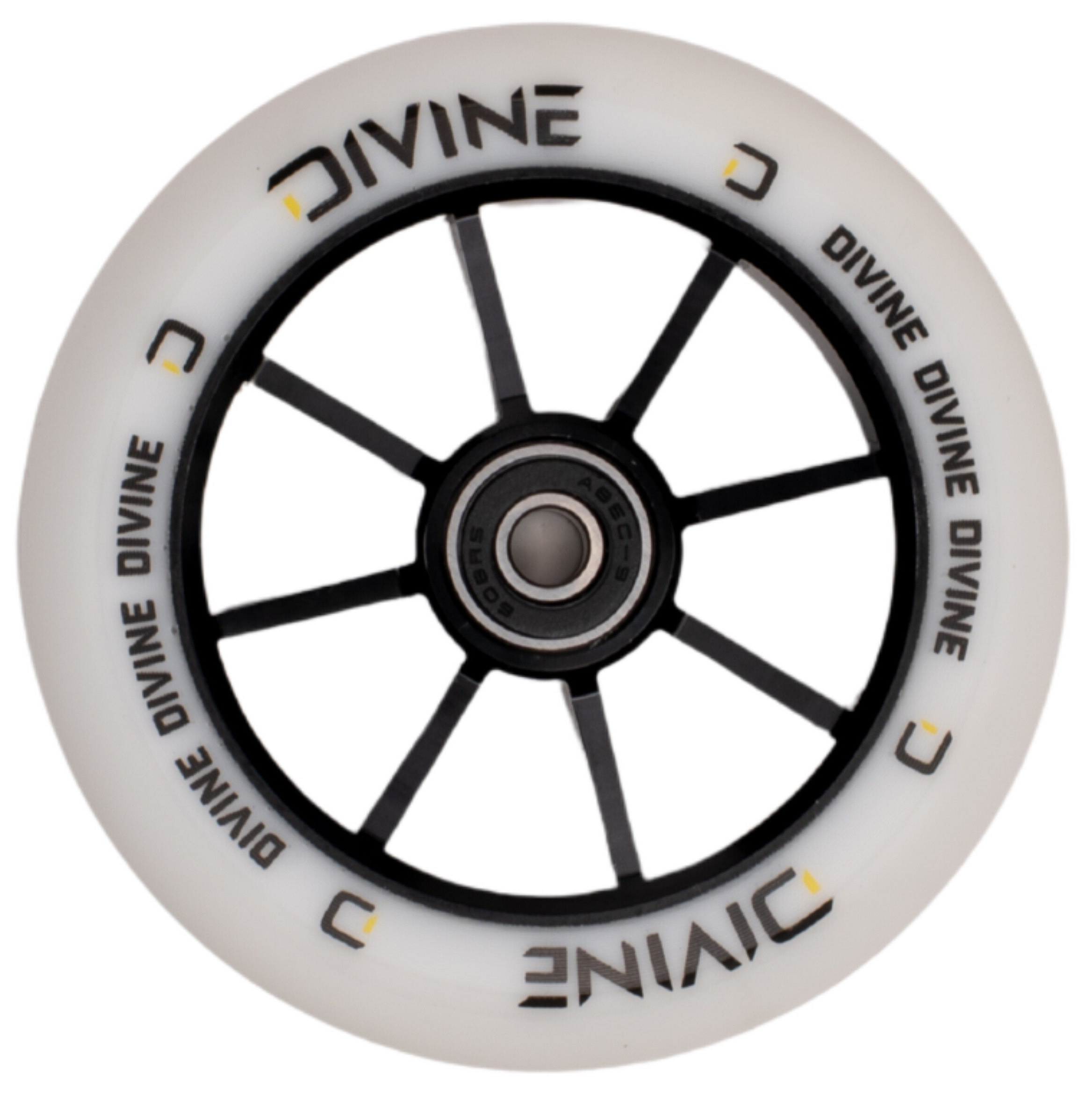 Levně Divine - Kolečko Spoked 110mm bílé