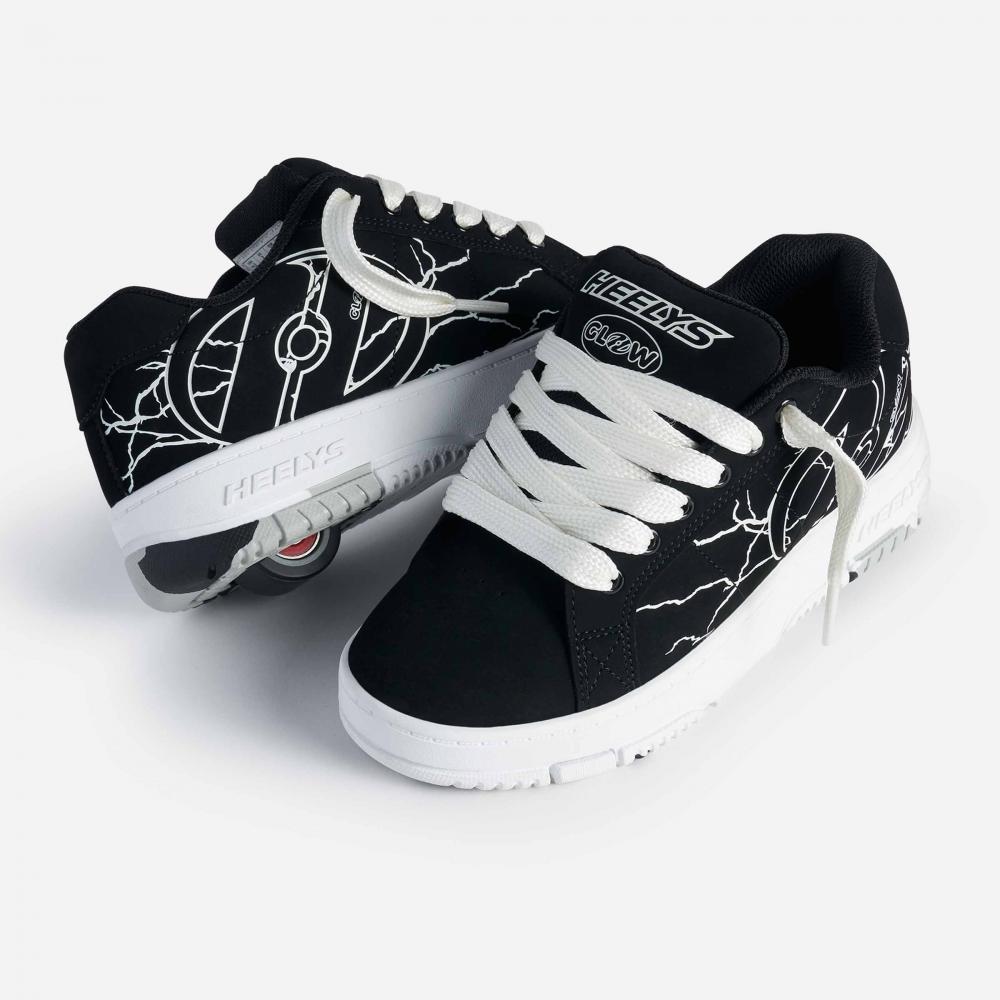 Levně Heelys - Kolect Glow - Black/White - koloboty