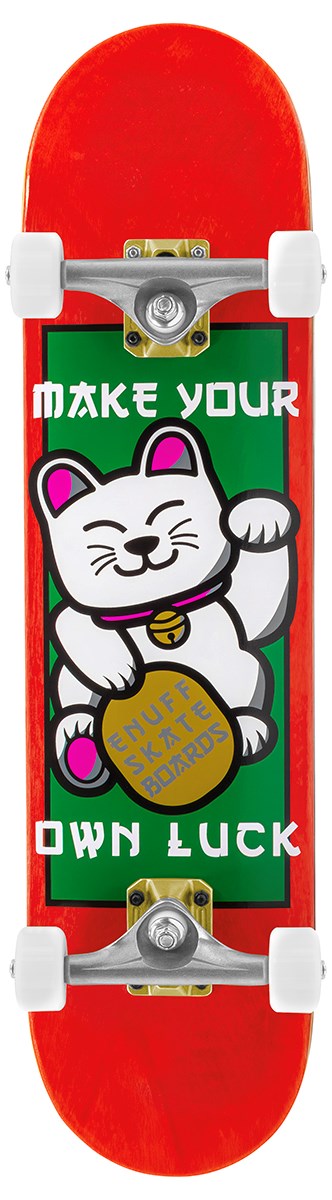Enuff - Lucky Cat 7,25"/8" - Red - skateboard Rozměry: 7.25" palců