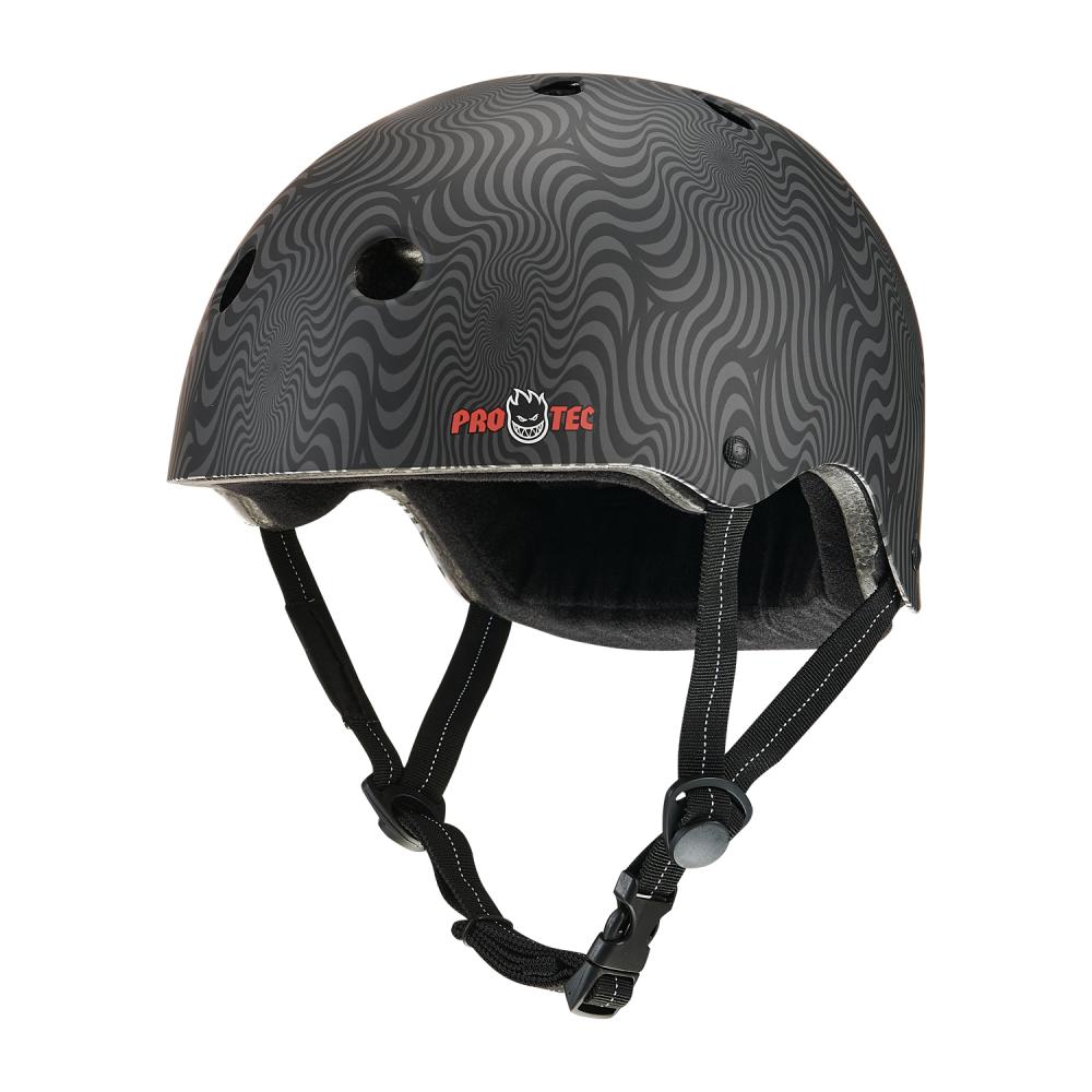 Levně Pro-Tec - Spitfire Low Pro - Black Swirl - helma