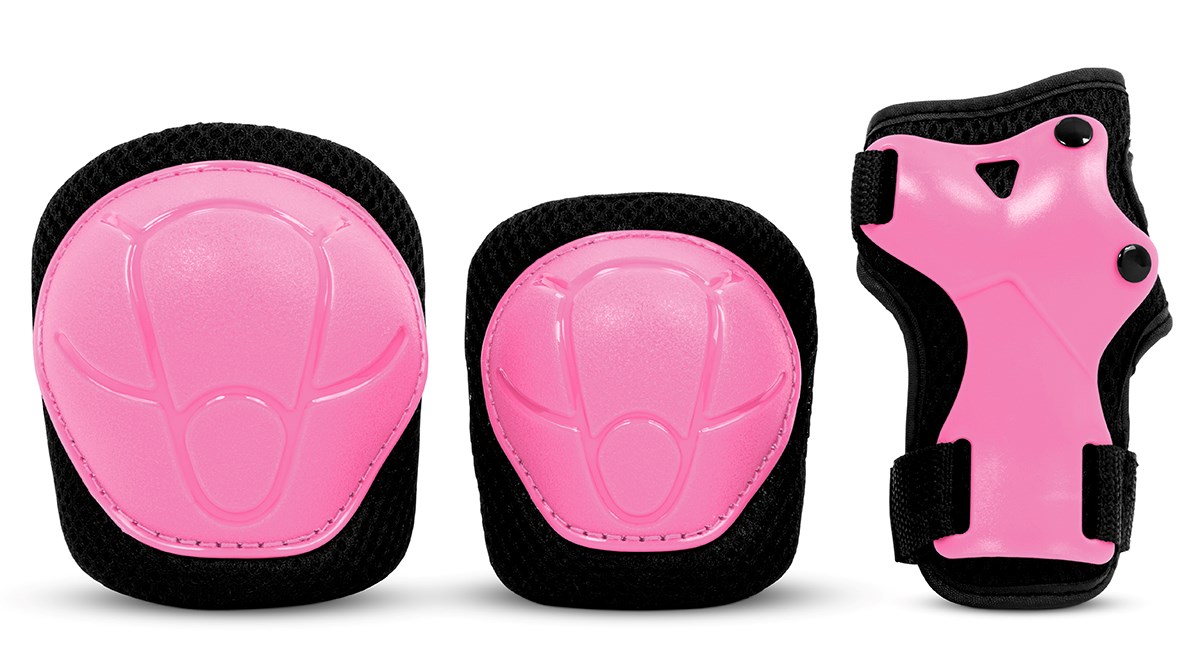 SFR - Essentials Youth Pink - Dětská sada chráničů Velikost: L