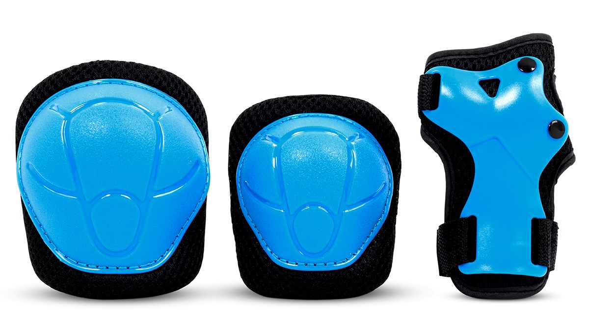 SFR - Essentials Youth Blue - Dětská sada chráničů Velikost: L