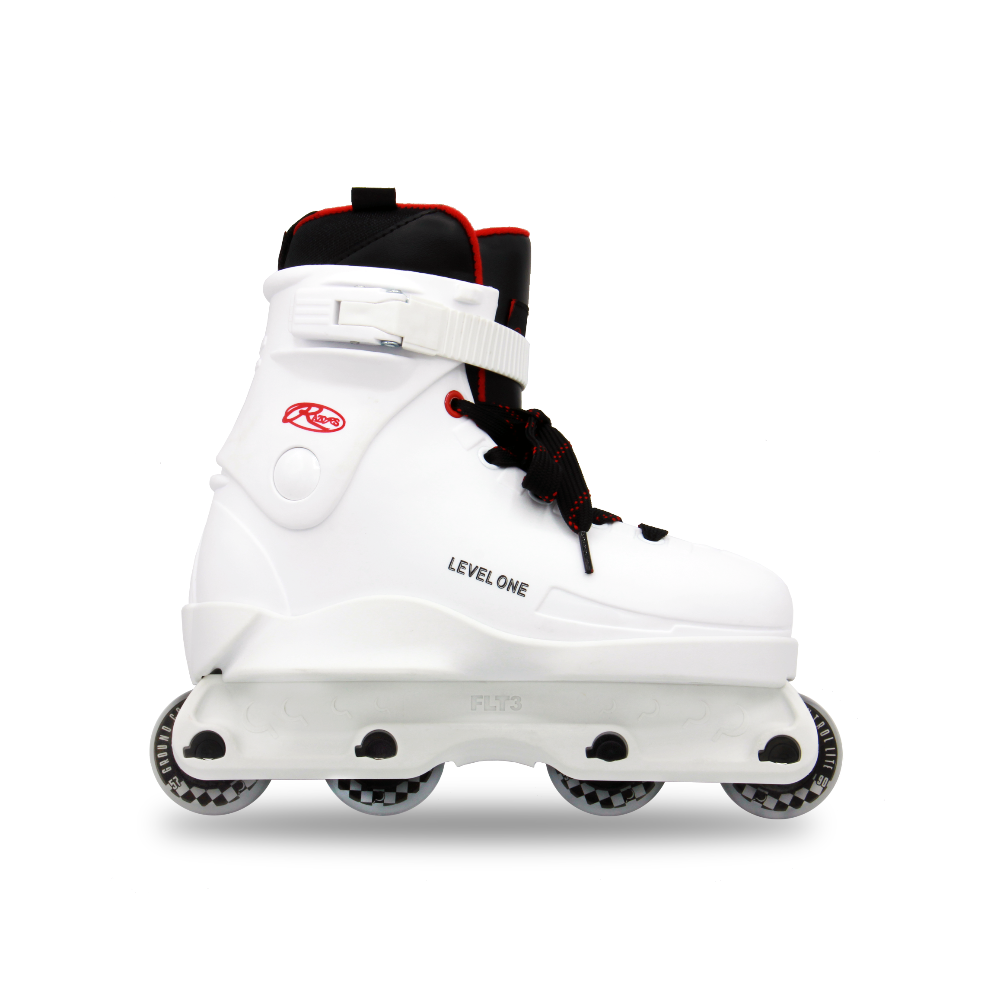 Razors - Level One Junior White - Aggressive brusle Velikost (brusle): 37