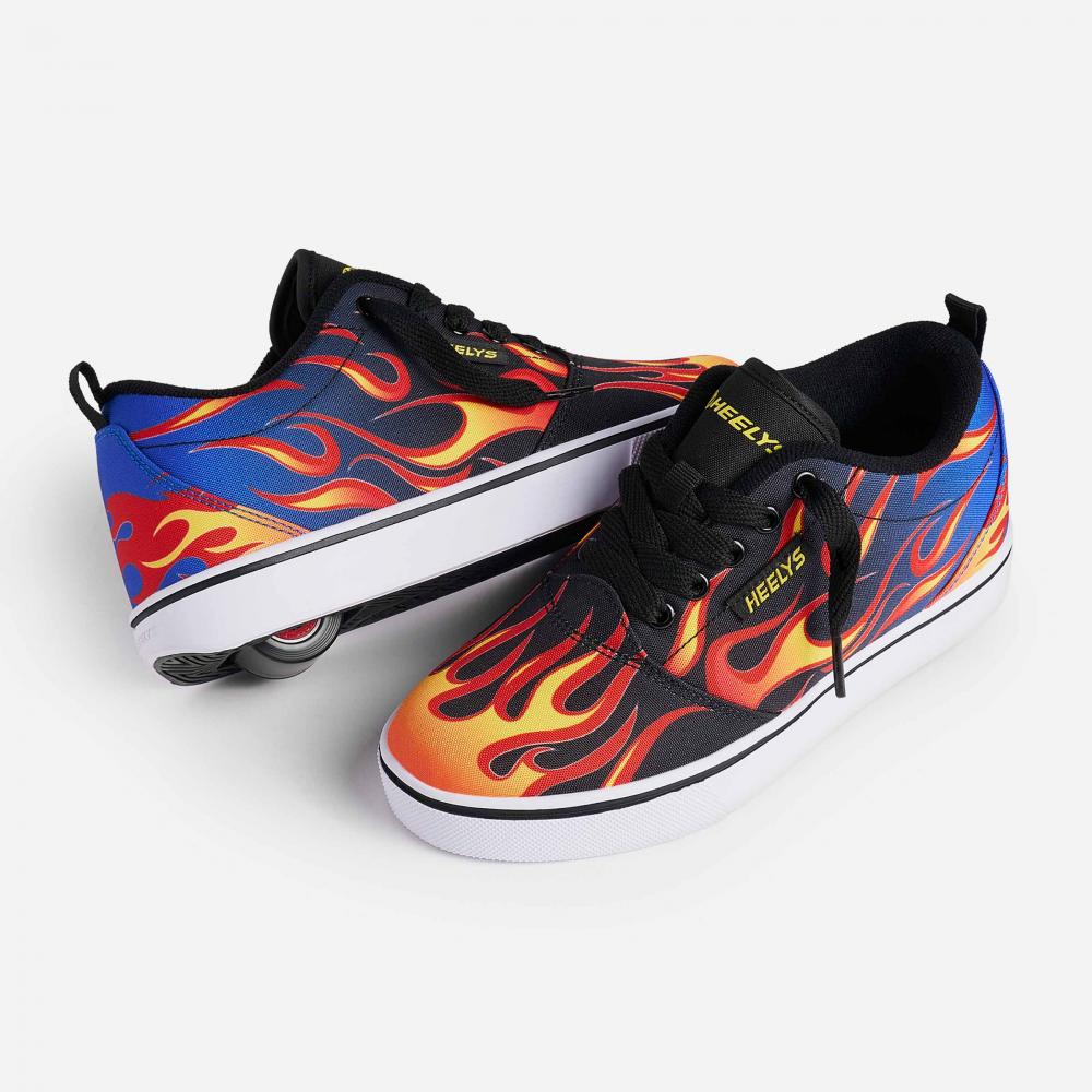 Heelys - Pro 20 Prints - Black/Blue/Red/Yellow - koloboty Velikost boty: 39