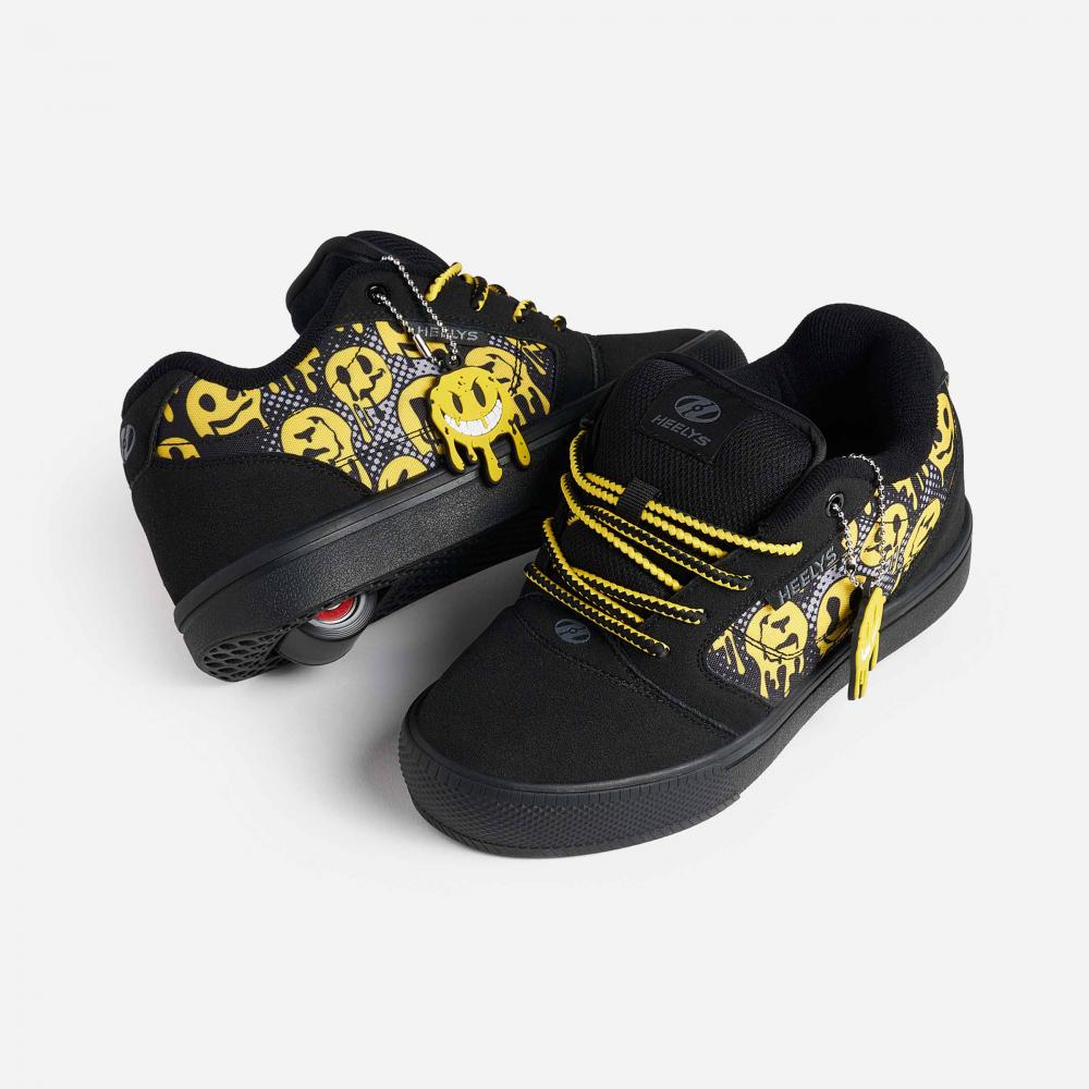Heelys - Pro 25 - Novelty Black/Yellow/Grey - koloboty Velikost boty: 38