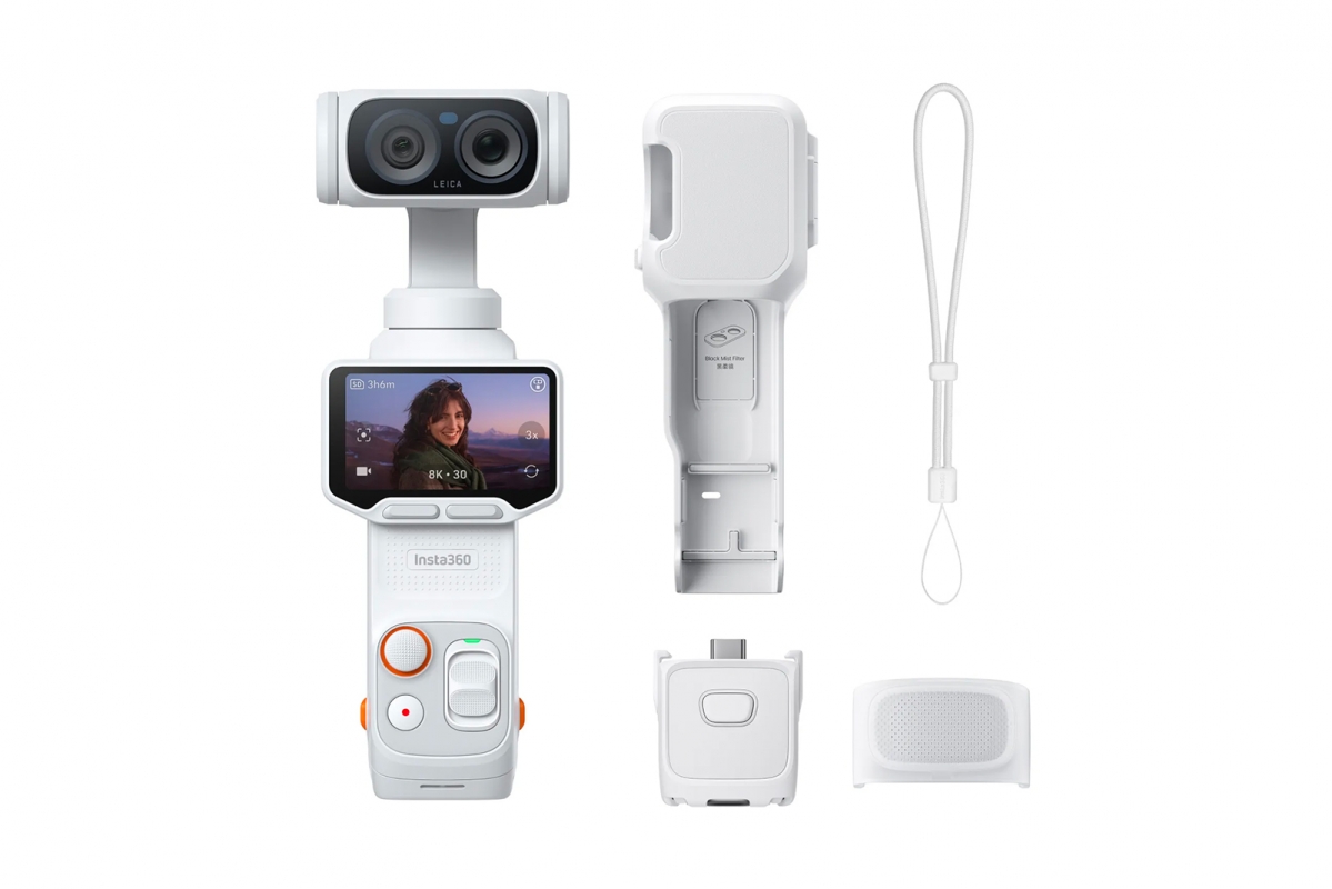 Insta360 - Luna Ultra Standard Bundle (bílá) - Akční kamera