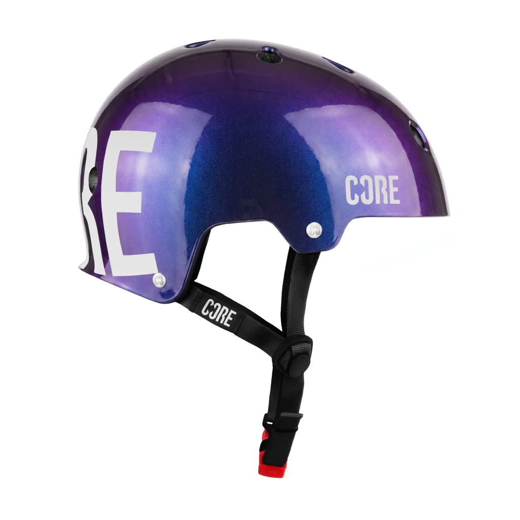 CORE - Street Helmet - Gloss Neochrome White - helma Velikost: S - M