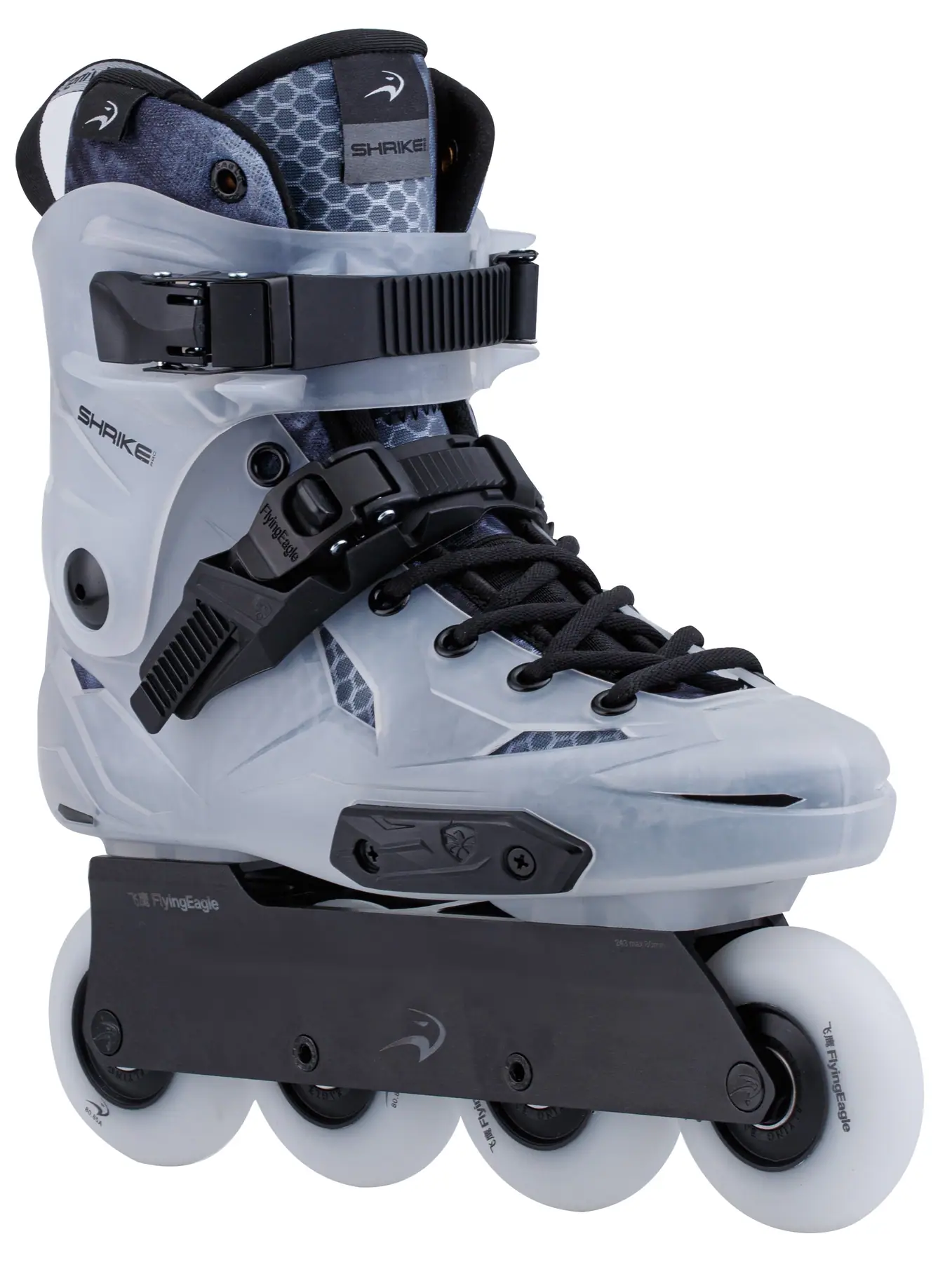 FlyingEagle - Shrike Pro Freeskates White - Freestyle brusle Velikost (brusle): 46