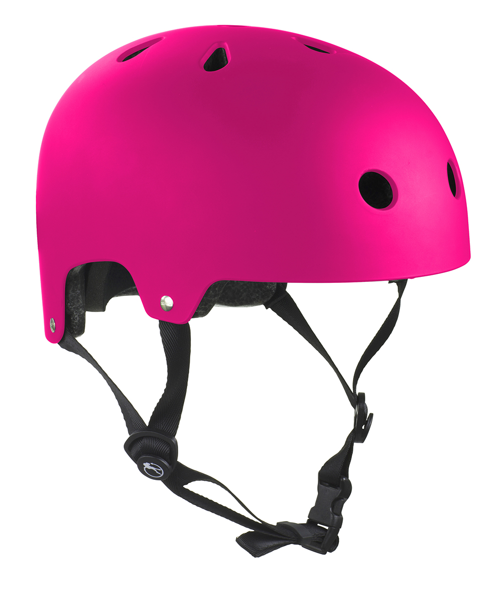 Levně SFR - Matt Fluo Pink Essentials helma