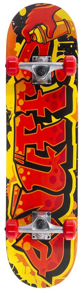 Levně Enuff - Graffiti V2 - 7,25" - 7,75" - Red skateboard Šířka desky: 7,25" - 18,4 cm