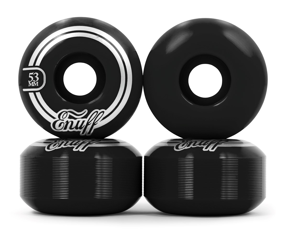 Enuff - Refreshers V2 - 53 mm - 95a - Black - kolečka (sada 4ks)