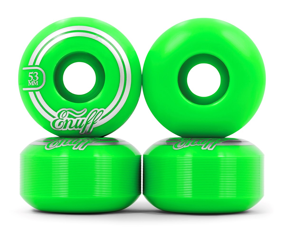Enuff - Refreshers V2 - 53 mm - 95a - Green - kolečka (sada 4ks)