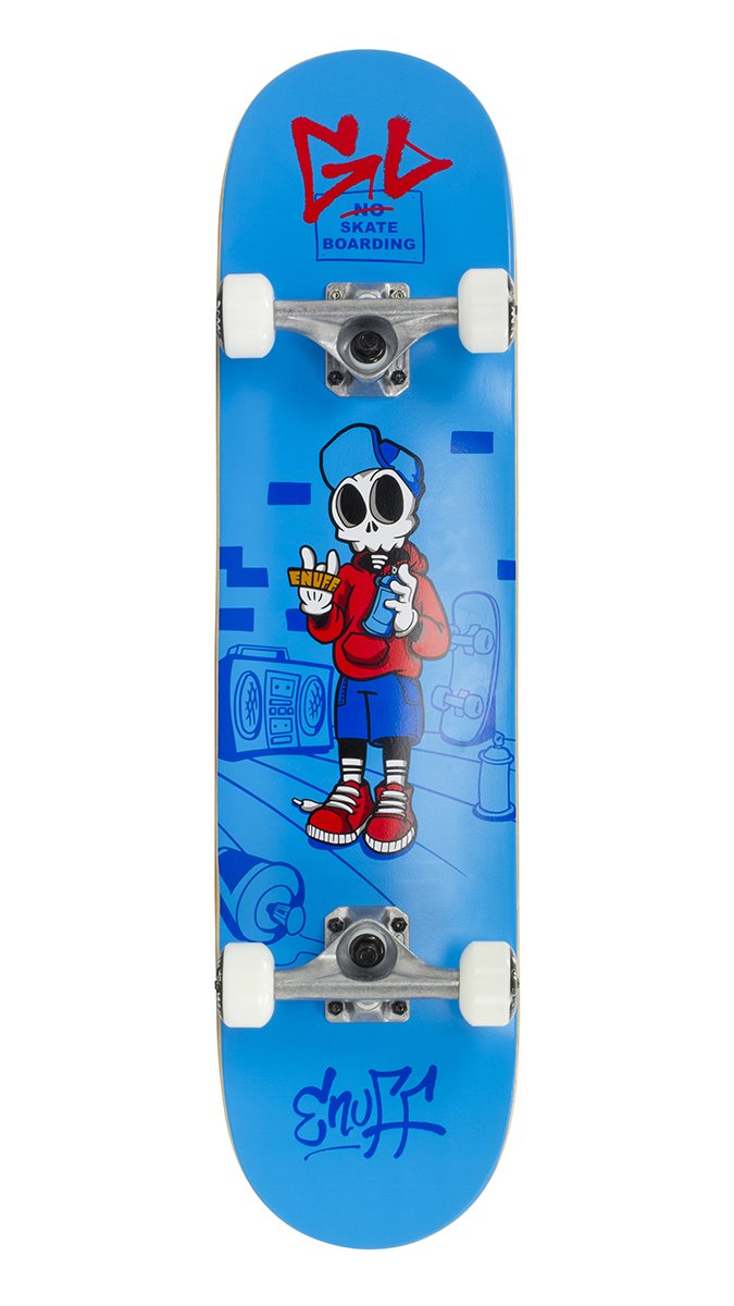 Levně Enuff - Skully Blue 7,75" / 7,25" - skateboard Šířka desky: 7,25" - 18,4 cm