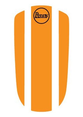 Levně Penny Panel Sticker 27" - Orange