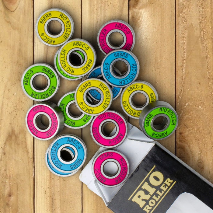 Levně Rio Roller - Bearings - ložiska - sada 16ks pro brusle