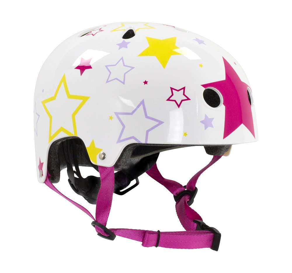 Levně SFR - Adjustable Kids White/Pink - helma