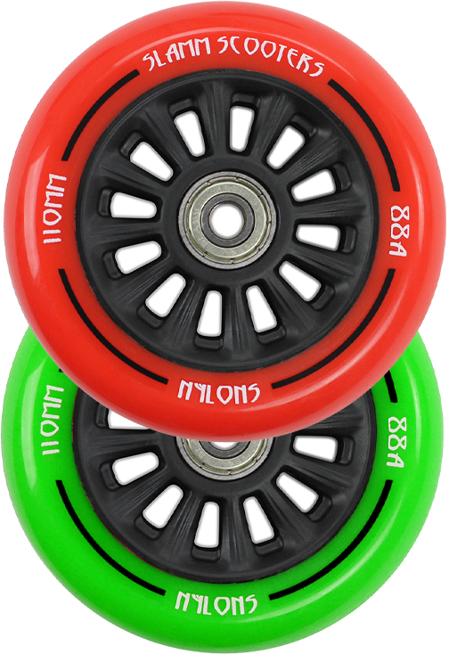Levně Slamm - 110 mm Nylon Core kolečko (1ks) Barva: Červená