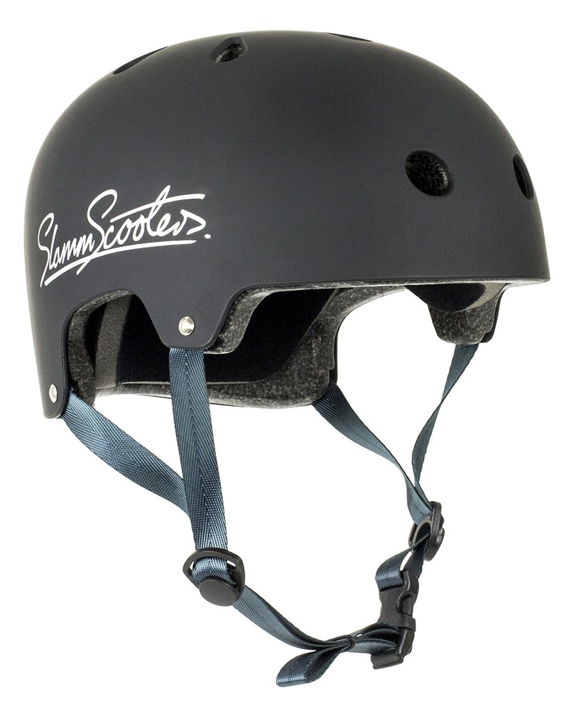 Levně Slamm - Logo Helmet Black - helma + samolepky