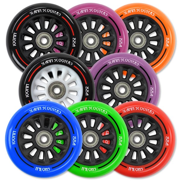 Levně Slamm - Ny-Core 100 mm kolečko (1ks) Barva koleček: Černá/bílá